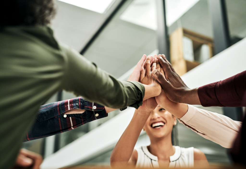 Image of happy employees