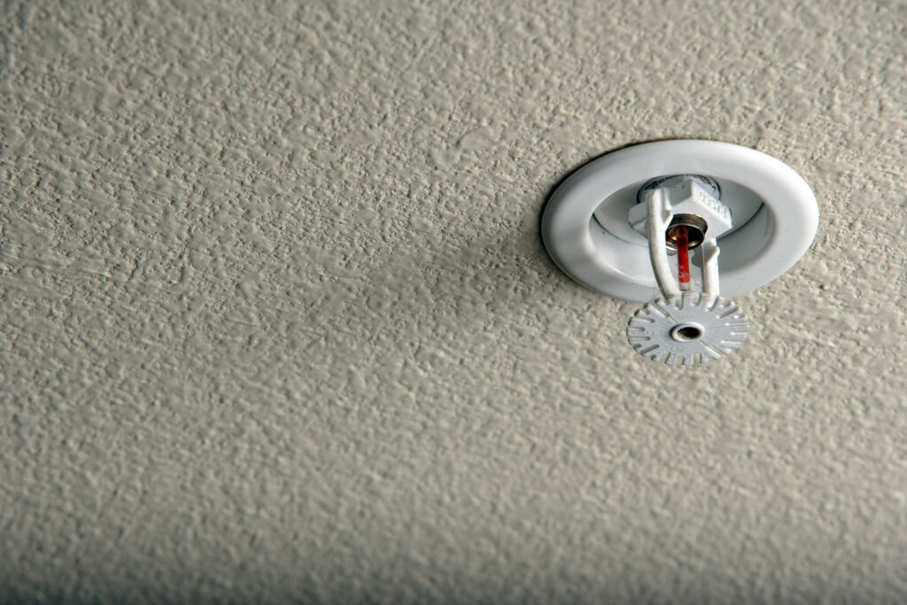 Image of a fire sprinkler