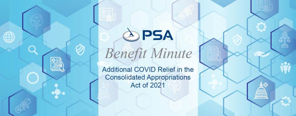 Benefit Minute image on PSA Financial's website