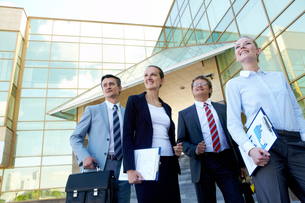 Image of a group of employees